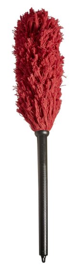 California Super Dusters 62557 Car Duster, 30 in. Natural Wood Handle, 360° Round Head, Vinyl Bag, Each thumbnail 2