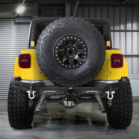 Smittybilt SRC Gen2 Bumpers S/B77714 Bumper, GEN2, Rear, Fabricated, Steel, Black Textured Powdercoated, Jeep, Each thumbnail 1