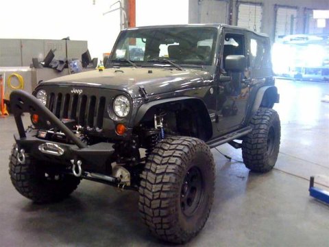 Smittybilt XRC Armor Fender Flares S/B77837 Flares, XRS, Steel, Black, Front and Rear, Jeep, Set of 4
