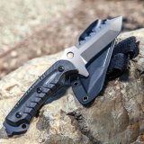Smittybilt F.A.S.T. Functional Agile Survival Trail Knives S/B2836 Knife, Fast, Black 420 Stainless Steel, Sheath, 4 in Blade, Each thumbnail 1