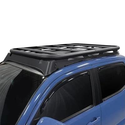 Smittybilt Defender Roof Rack Mounts T01 Adapters, Defender, Only, Aluminum, Black, Textured Finish, for Platform Racks, Toyota, Kit
