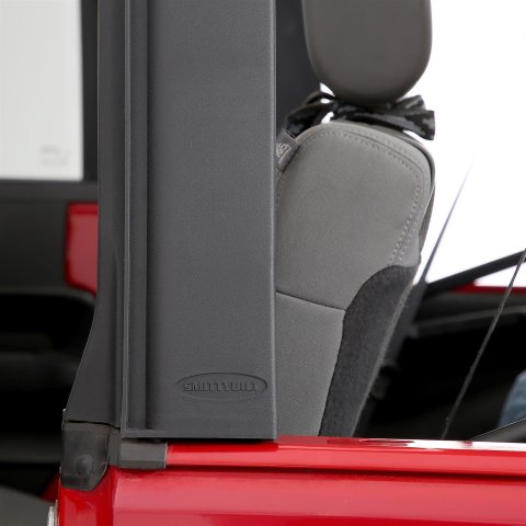 Smittybilt OE-Style Door Surrounds S/B91406 Surrounds, OE-Style, High-impact Plastic, Black, Jeep, Set of 4 thumbnail 1