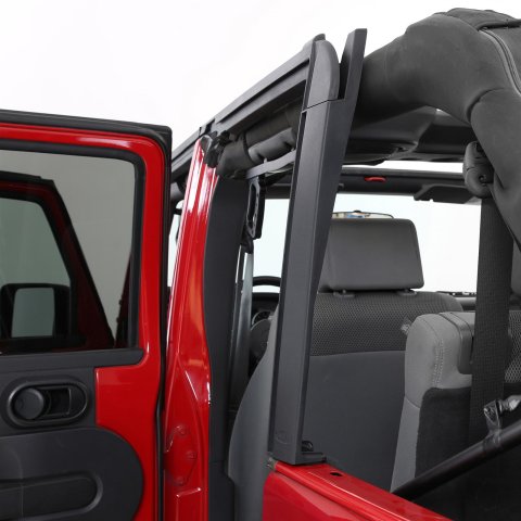 Smittybilt OE-Style Door Surrounds S/B91406 Surrounds, OE-Style, High-impact Plastic, Black, Jeep, Set of 4 thumbnail 2