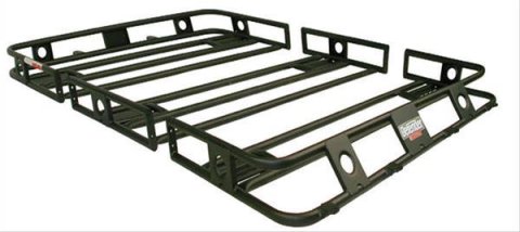 Smittybilt Defender Roof Racks S/B45454 Rack, Defender, Steel, Black Textured Powdercoated, 54 in. x 54 in. x 4 in, 1-Piece, Each thumbnail 5