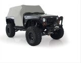 Smittybilt Cab Covers S/B1061 Car Cover; Cover; Water Resistant; w/Door Flaps; Gray thumbnail 1