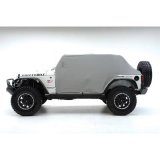 Smittybilt Cab Covers S/B1061 Car Cover; Cover; Water Resistant; w/Door Flaps; Gray thumbnail 2