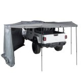 Smittybilt 270-Degree Awning Walls 2895 Awning, 270 Degree Walls, 600D Oxford Polyester, Gray, Each thumbnail 1