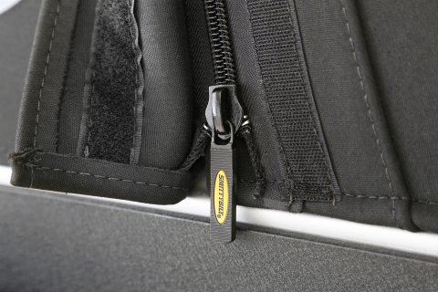 Smittybilt Bowless Combo Tops S/B9073235 Soft Top, Top, Polymer Cloth, Black Diamond, Tinted Windows, Jeep, For Existing Soft Tops, Each thumbnail 2