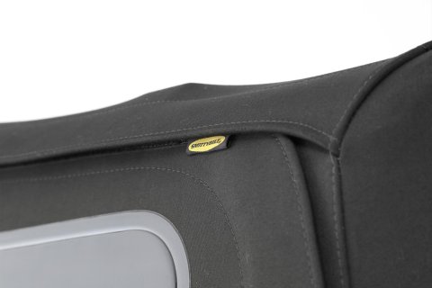 Smittybilt Bowless Combo Tops S/B9073235 Soft Top, Top, Polymer Cloth, Black Diamond, Tinted Windows, Jeep, For Existing Soft Tops, Each thumbnail 4