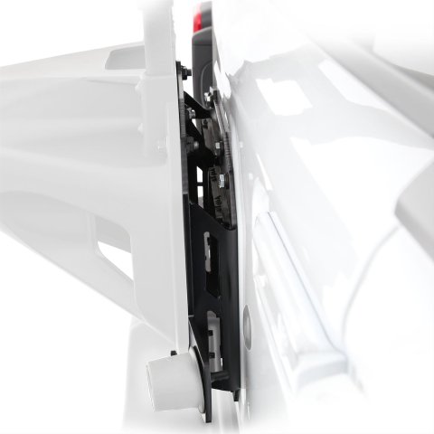Smittybilt Spare Tire Relocation Brackets S/B7721 Bracket, Relocation, Rear of Vehicle Location, Steel, Black Powdercoated, Jeep, Each thumbnail 1