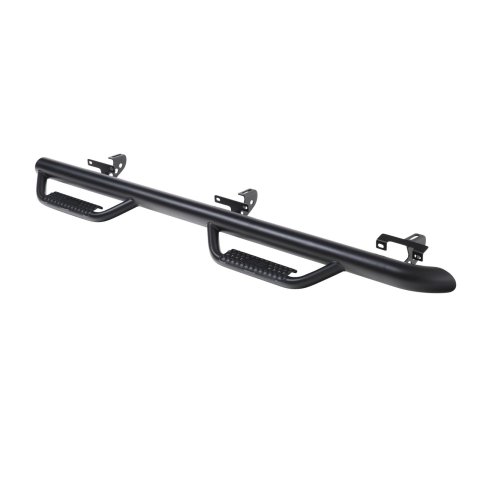 Smittybilt Nerf Steps S/BJ1866 Step Bars, Steps, Steel, Textured Black, Jeep, Wrangler, Pair thumbnail 4
