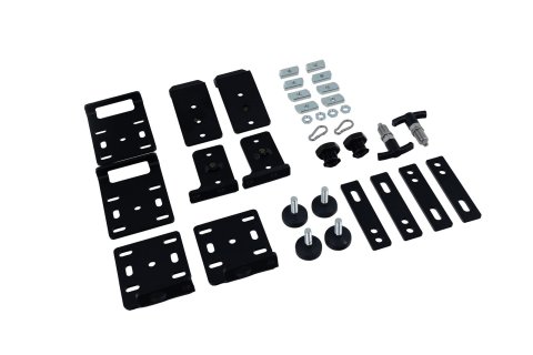 Smittybilt Quick-Release Tent Mounts 2500 Truck and Ground Accessories, Quick Release Mounts, 3/16 in. Thick, Steel, Powdercoat Finish, Universal, Pair thumbnail 3