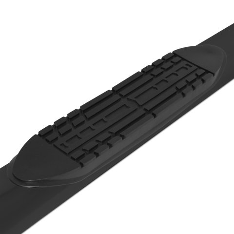 Raptor Series 5 in. Slide Track Oval Running Boards for 2022-2025 TUNDRA - 2004-0142BT Boards, Tread Step, Aluminum, Black, Textured, Crew Cab, Toyota, Pair thumbnail 3