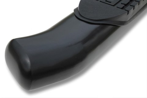 Raptor Series 5 in. Cab Length OE-Style Curved Oval Tube Side Step Bars 1601-0087B Nerf Bars, 5" OE Style Oval, Black , 99-17Silverado/Sierra1500/2500/3500 Reg. (w/ DEF Tank) thumbnail 3