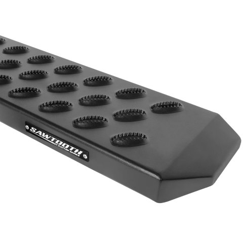 Raptor Series 6.5 in. Sawtooth Slide Track Running Boards for 2004-2024 TITAN, 2016-2024 TITAN XD - 2107-0478BT Boards, Track, Aluminum, Black, Nissan, Pair thumbnail 3