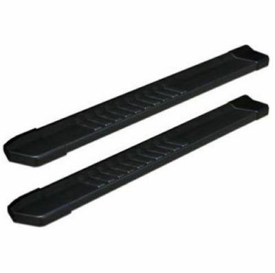 Raptor Series 6 in. OEM-Style Aluminum Running Boards 1701-0016BT Boards, OEM-Style, Aluminum, Black Textured, Standard Cab, Chevrolet, GMC, Pair