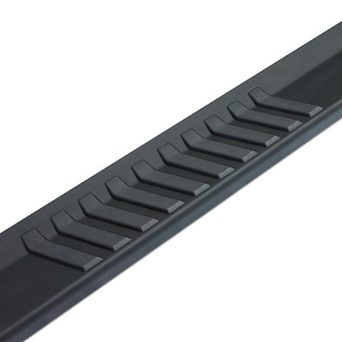 Raptor Series 6 in. OEM-Style Slide Track Oval Running Boards for 1999-2016 F-250 SUPER DUTY, F-350 DUTY - 1703-0343BT Boards, Tread Step, OEM-Style, Aluminum, Black, Textured, Extended Cab, Ford, Pair thumbnail 7