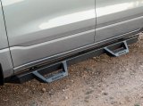 Raptor Series Magnum RT Drop Steps for 2007-2021 TUNDRA - RTS73TY Step Bar, RT, Steel, Black Powdercoated, Toyota, Crew Cab, Pair thumbnail 1
