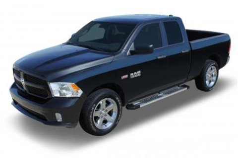 Raptor Series 6 in. OEM-Style Aluminum Running Boards 1702-0062 Boards, OEM-Style, Aluminum, Natural, Dodge, Ram, Pair thumbnail 4
