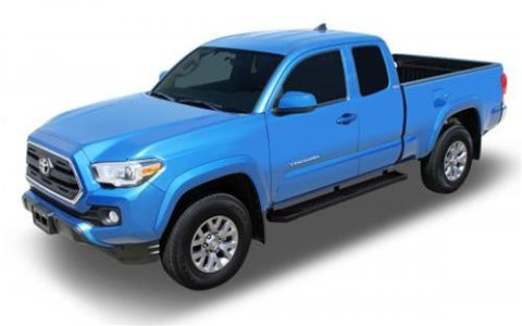 Raptor Series 6 in. OEM-Style Aluminum Running Boards for 2005-2023 TACOMA - 1704-0367BT Boards, OEM-Style, Aluminum, Black, Toyota, Pair thumbnail 3