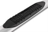 Raptor Series 4 in. Cab Length Oval Tube Side Step Bars for 2009-2014 F-150 - 0703-0370 Nerf Bar, 4" Magnum Straight Oval, Polished SS, 09-14 Ford Crew Cab; 10-14 Ford Crew thumbnail 3