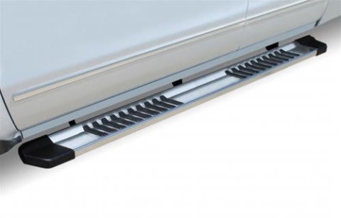 Raptor Series 6 in. OEM-Style Aluminum Running Boards 1701-0052 Boards, OEM-Style, Aluminum, Natural, Chevrolet, GMC, Pair thumbnail 6