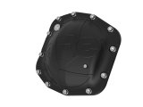 AFE Power Differential Covers 46-71340B aFe POWER Pro Series Front Cover Black w/ Machined Fins Jeep Wrangler (JL) 18-24/ Gladiator (JT) 20-24 (Dana M210) thumbnail 7