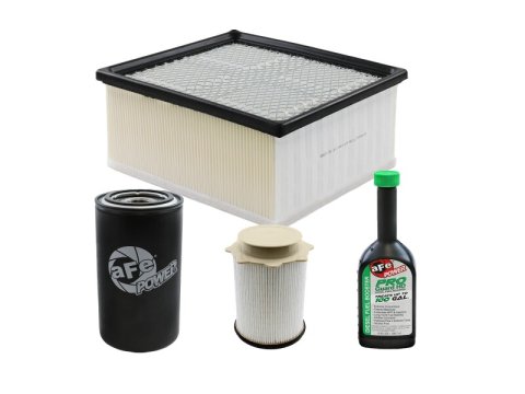 aFe Pro GUARD Diesel Filter Maintenance Kits 35-17011M Kits, Booster, Engine Air Filter, Fuel and Water Separator, Oil Filter, Dodge, RAM, Cummins, Kit