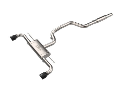 AFE Power Exhaust Systems 49-36454-B MACH Force-Xp 3 to 2-1/2 IN Stainless Steel Cat-Back w/Black Tip Volkswagen GTI (MKVIII) 22-24 L4-2.0L (t)