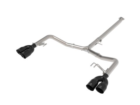 AFE Power Exhaust Systems 49-37043-B Takeda 3 IN to 2-1/2 IN 304 Stainless Steel Axle-Back w/ Black Tip Kia K5 GT 21-24 L4-2.5L (t) thumbnail 1