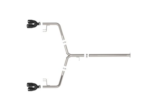 AFE Power Exhaust Systems 49-37043-B Takeda 3 IN to 2-1/2 IN 304 Stainless Steel Axle-Back w/ Black Tip Kia K5 GT 21-24 L4-2.5L (t) thumbnail 2