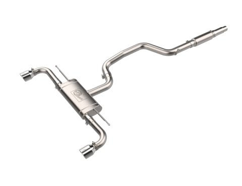 AFE Power Exhaust Systems 49-36454-P MACH Force-Xp 3 to 2-1/2 IN Stainless Steel Cat-Back w/Polished Tip Volkswagen GTI (MKVIII) 22-24 L4-2.0L (t)