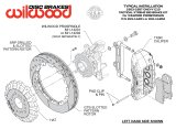 Wilwood 63-70 Chevy C10 TX6R Front Kit w/ 16in Rotors & Lines - Red thumbnail 3