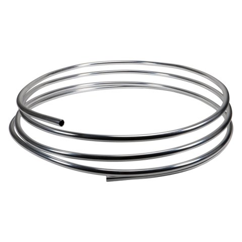 DeatschWerks 8AN Aluminum Hard Tubing 20ft Anodized Clear