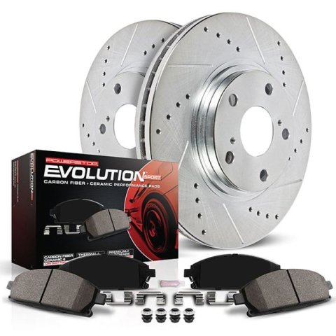 Power Stop 22-24 Subaru WRX Front and Rear Z23 Evolution Brake Kit (1x psbK7039, 1x psbK8481) thumbnail 3