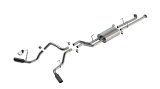 Borla 07-21 Toyota Tundra Cat-Back Touring SS Catback Exhaust w/ Black Chrome Tips thumbnail 2