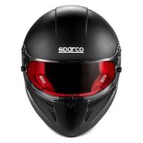 SPARCO Stealth RF Helmet - X Large - Matte Black/Red thumbnail 3