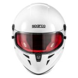 SPARCO Stealth RF Helmet - Small - White/Red thumbnail 3