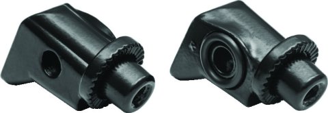 Kuryakyn Footpeg Adapter Rear Sat Blk BMW thumbnail 1