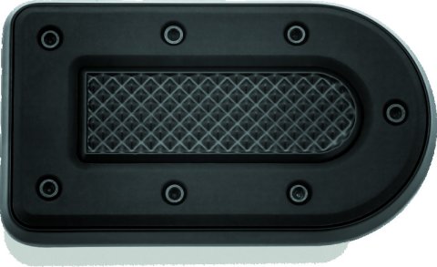 Kuryakyn Heavy Industry Brake Pedal Pad FL Models Satin Black thumbnail 1