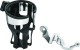 Kuryakyn Reflex Drink Holder 18 and Up GL1800 Passenger Mount Chrome thumbnail 1