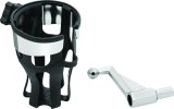 Kuryakyn Reflex Drink Holder 01-17 GL1800 Passenger Mount Chrome thumbnail 2