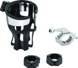 Kuryakyn Reflex Drink Holder With Bar Mount Universal Chrome thumbnail 1