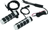 Kuryakyn Heated ISO Grips Dual Cable Chrome thumbnail 1