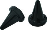 Kuryakyn Stiletto End Caps Grips Black thumbnail 1