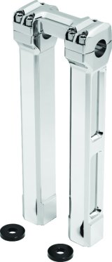 Kuryakyn 12inch Billet Handlebar Risers Chrome thumbnail 1