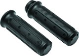Kuryakyn Heavy Industry Grips Throttle-By-Wire Black thumbnail 1