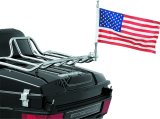 Kuryakyn Flag With Universal 1/2inch Vertical Mount Chrome thumbnail 2