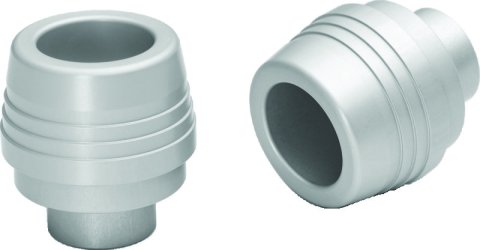 Kuryakyn Lodestar Handlebar Sliders-BMW-Silver thumbnail 1