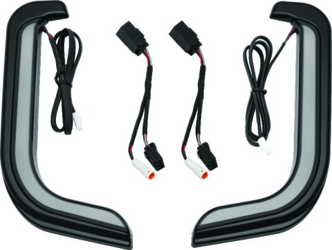 Kuryakyn Tracer LED Fairing Lower Accents Black thumbnail 1